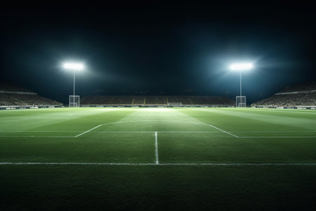soccer stadium lights reflectors : Generative AIの素材