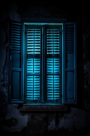 a window in the dark : Generative AIの素材