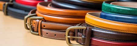 belts belts on a background : Generative AIの素材