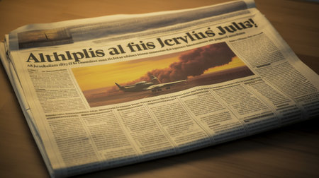 newspaper : Generative AIの素材