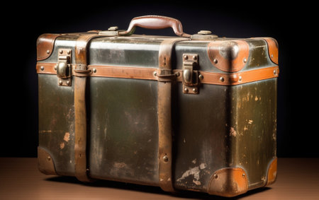 Old suitcase : Generative AIの素材