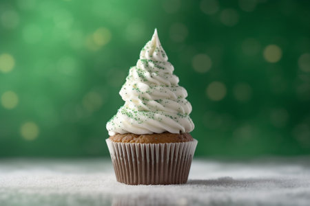 Christmas cupcake Christmas tree : Generative AIの素材