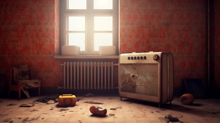 Old Radiator : Generative AIの素材