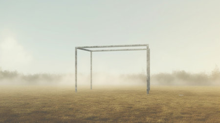 Soccer Goal : Generative AIの素材