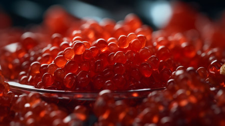 green and red caviar : Generative AIの素材