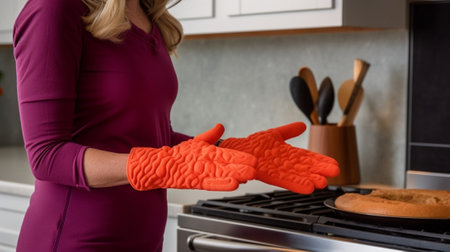 cooking gloves : Generative AIの素材