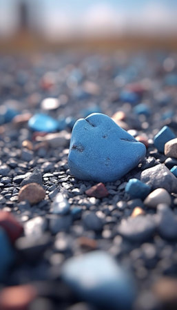 lots of little stones broke a big rocks : Generative AIの素材