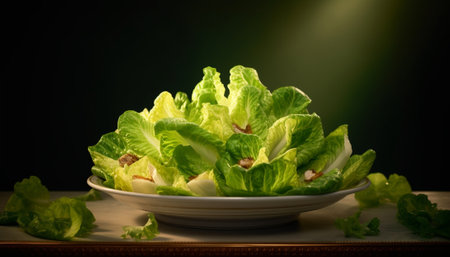 Lettuce Salad : Generative AIの素材