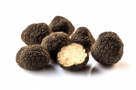 delicacy mushroom black truffle rare and expensive vegetable : Generative AIの素材