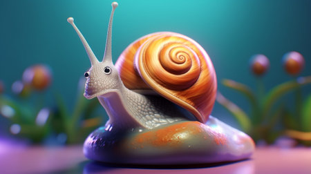 snail : Generative AIの素材