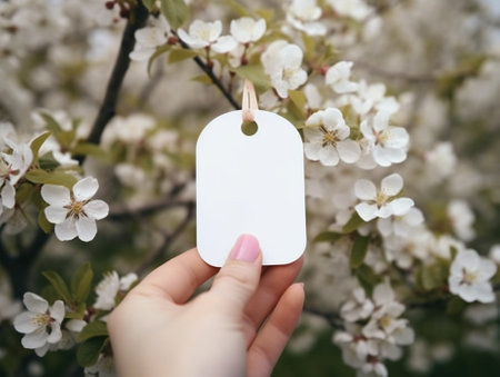 white spring flowers nature apple tree : Generative AIの素材