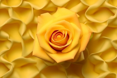yellow rose close up : Generative AIの素材