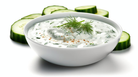 Cucumber Stuffed with Cheese Herbs Sunflower seeds Sour Cream and Dill : Generative AIの素材