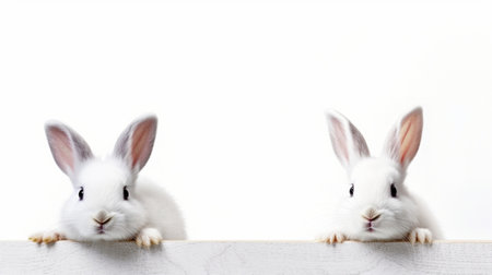 White rabbits in a box : Generative AIの素材