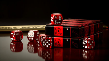 dices and cards : Generative AIの素材