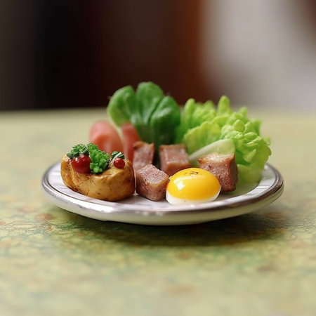meat appetizer : Generative AIの素材