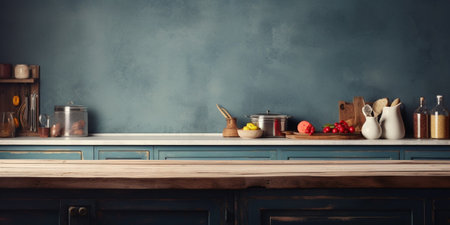 Background of kitchen concept : Generative AIの素材