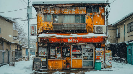 Old building in Kamakura, Japanの素材