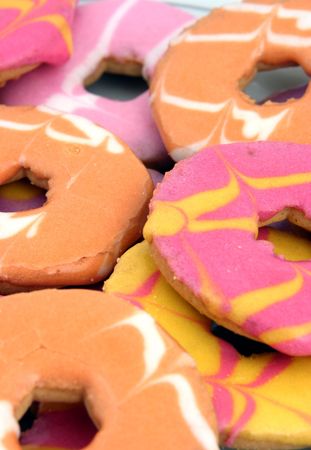 party buiscuits wallpaperの写真素材