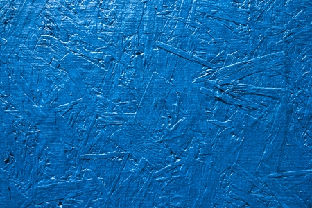 Blue paint on plywood textureの写真素材
