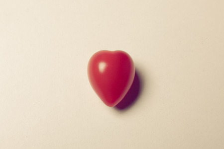 Unusual heart shaped cherry tomatoの写真素材