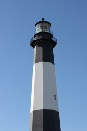 The lighthouse at Tybee Island, Georgiaの写真素材