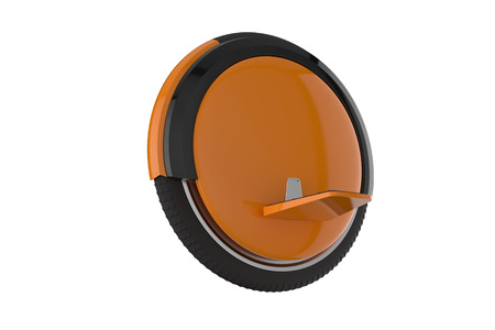 Self balancing electric scooter, hoverboard, gyroscope or gyroboard. 3d illustrationの写真素材