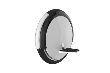 Self balancing electric scooter, hoverboard, gyroscope or gyroboard. 3d illustrationの写真素材