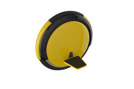 Self balancing electric scooter, hoverboard, gyroscope or gyroboard. 3d illustrationの写真素材