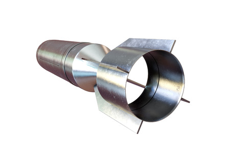 Aerial Bomb on white background. 3d illustrationの写真素材