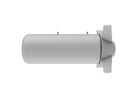 Aerial Bomb on white backgroundの写真素材