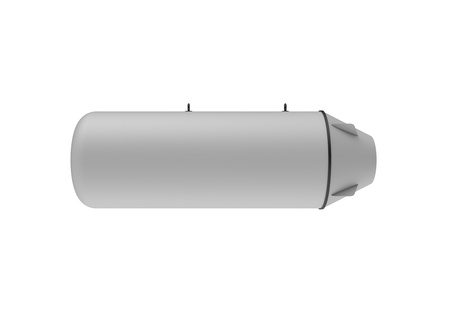 Aerial Bomb on white backgroundの写真素材