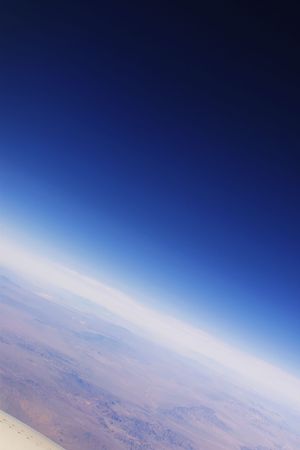 The Earth's Stratosphereの写真素材