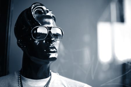 Mannequin in fashion store. Shallow DOF.の写真素材