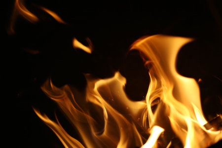 Fire flames background texture