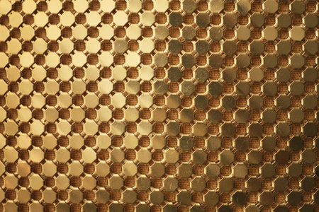 Golden background textureの写真素材