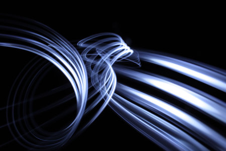 Dynamic light. Abstract background design