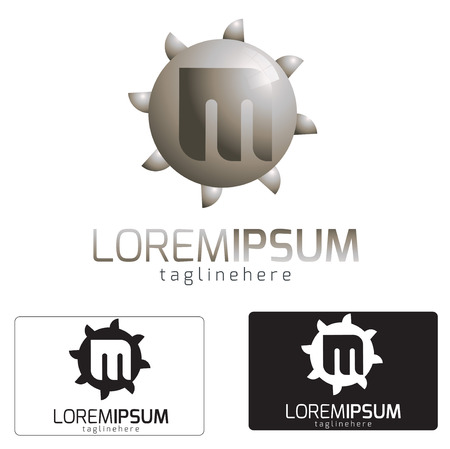 Alphabetical Icon Design Concepts.のイラスト素材