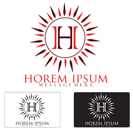 Alphabetical Icon Design Concepts.のイラスト素材