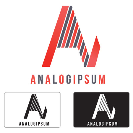 Alphabetical Icon Design Concepts.のイラスト素材