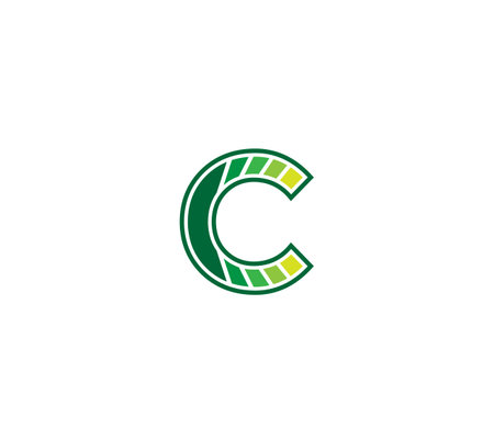 C Letter Company Business Logo Design Conceptのイラスト素材