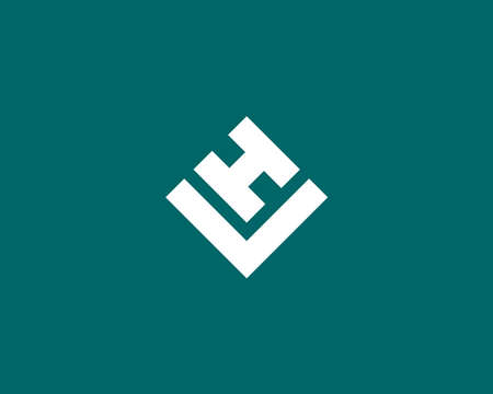 HV VH LETTER LOGO DESIGN VECTOR TEMPLATE. HV VH LOGO DESIGN.のイラスト素材
