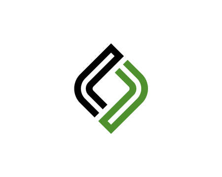 L logo design vector template and ll letter logo design.のイラスト素材