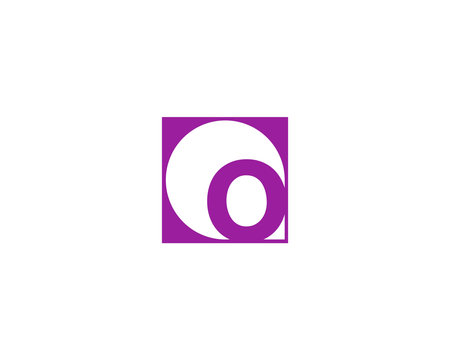 O logo design vector template. oo letter logo design.