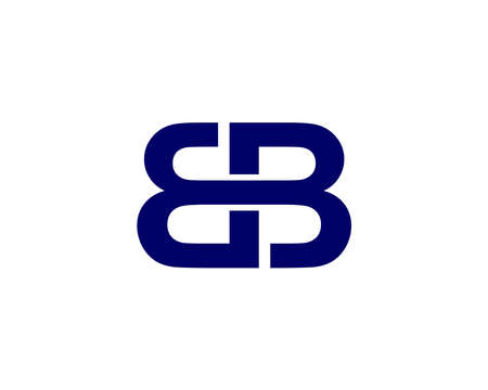 BB and B logo design vector templateのイラスト素材