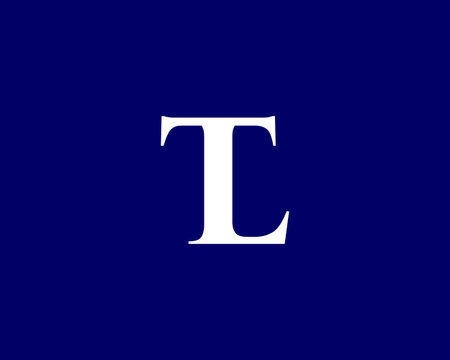 LT and TL logo design vector templateのイラスト素材