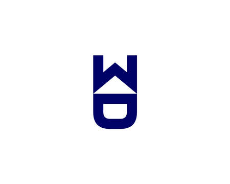 WD DW logo design vector templateのイラスト素材