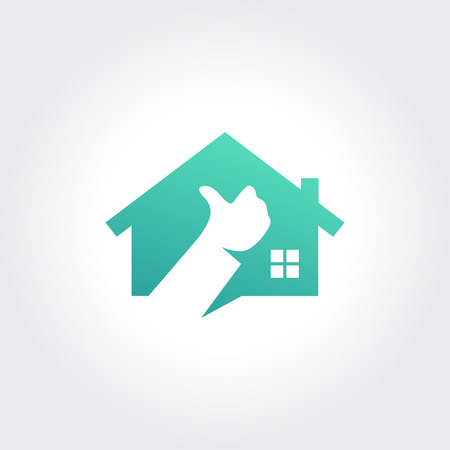 Best Home Rental. Real Estate Vector illustrationのイラスト素材