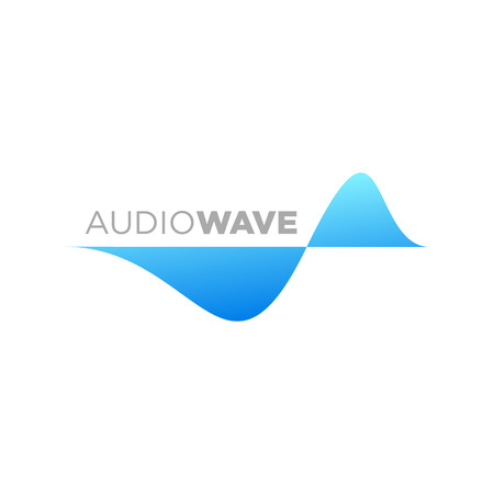 Music concept sound wave, Audio Technology, Abstract Shapeのイラスト素材