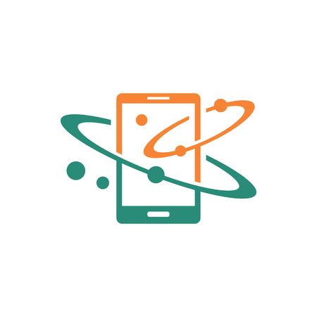 Smartphone Concept Symbol, Vector illustrationのイラスト素材
